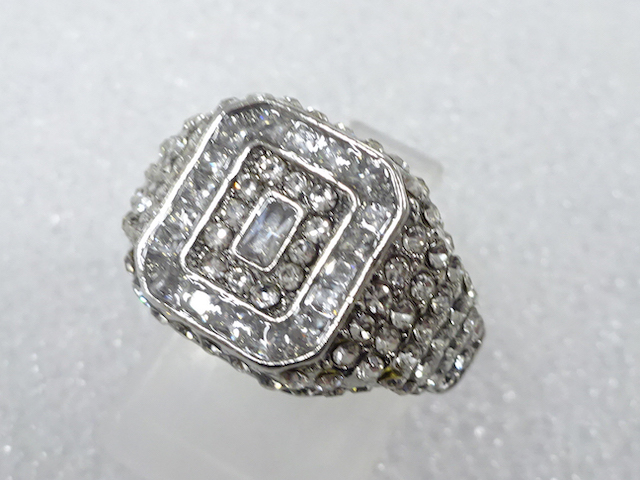 CRYSTAL FASHION RING / JP SIZE 10